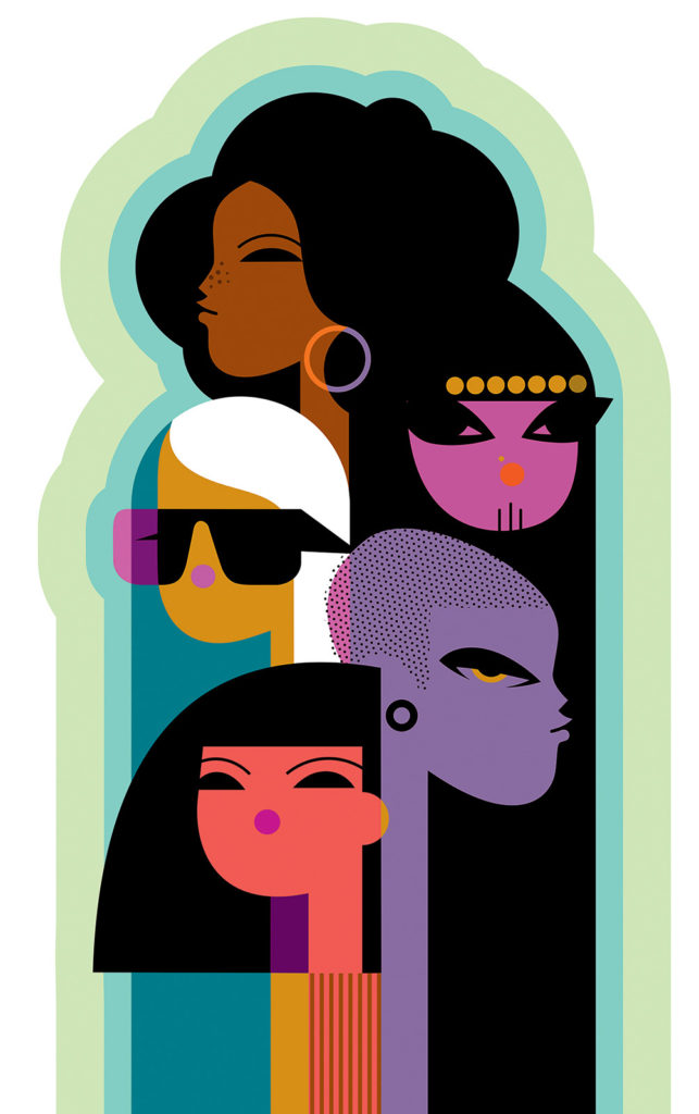 International Women for Variety (Ilustración por Kirsten Ulve)