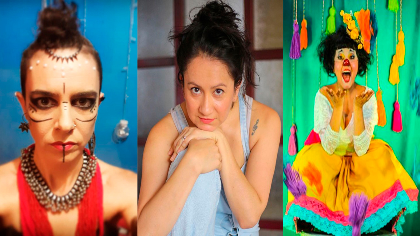 Mariana Palau, Carol Hernández e Hilda Tovar, actrices e improvisadoras que defienden la igualdad / Foto: Archivo propio 