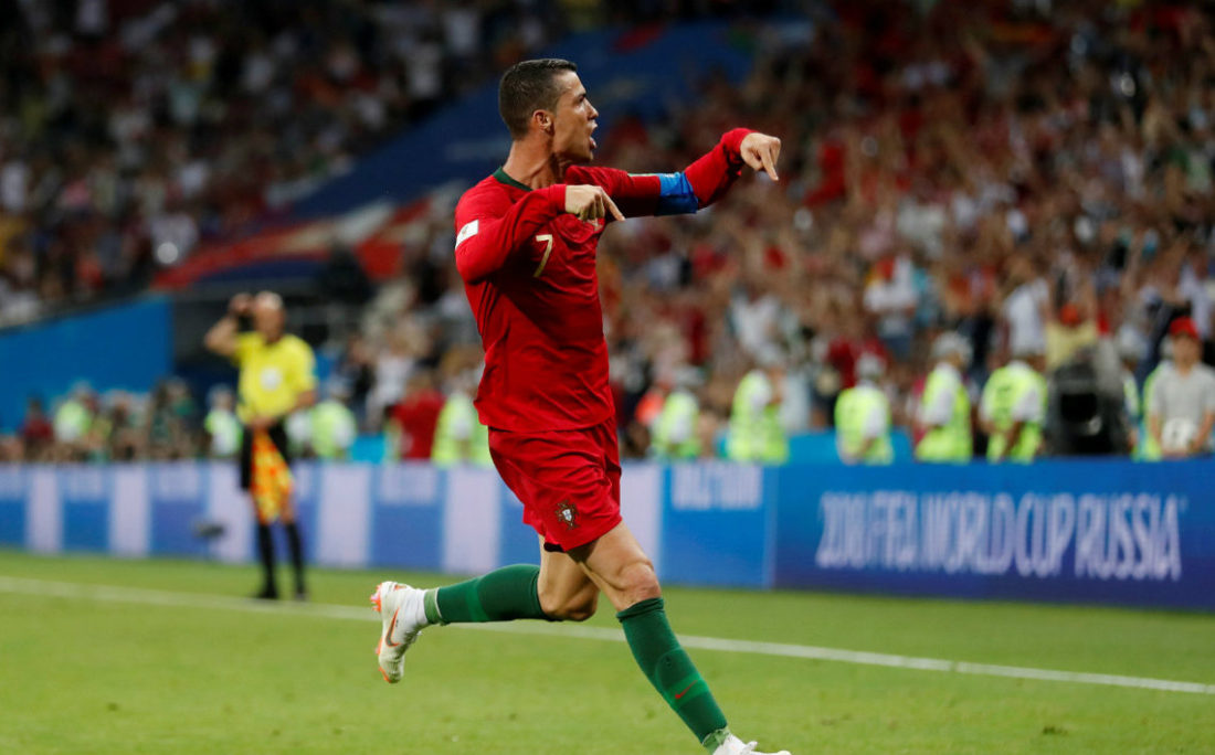 Con un hat-trick, el portugués ya hace historia en Rusia 2018. (Foto: Reuters)